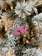 Load image into Gallery viewer, Sexy Mr Blobby Wooden Christmas Tree Decoration
