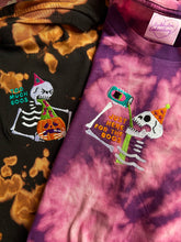 Load image into Gallery viewer, Too Much Boos Skeleton Halloween Embroidered Tshirt