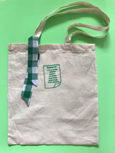 Load image into Gallery viewer, Salad Shopping List Embroidered Tote Bag