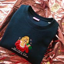 Load image into Gallery viewer, All I Want for Christmas is Booze Mariah Carey Christmas Tshirt