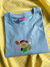 Load image into Gallery viewer, Cheese Board Charcuterie Platter Embroidered Tshirt