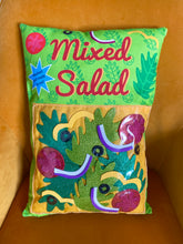 Load image into Gallery viewer, Mixed Salad Food Packet Printed Cushion