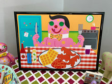 Load image into Gallery viewer, Mr Blobby A4 Art Prints