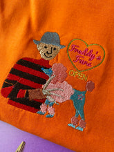 Load image into Gallery viewer, Freddy Krueger&#39;s Furs Elm Street Halloween Embroidered Tshirt