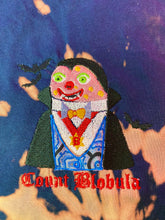 Load image into Gallery viewer, Count Blobula Mr Blobby Embroidered Halloween Tshirt