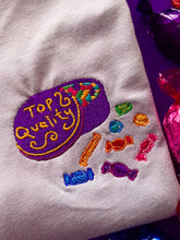 Load image into Gallery viewer, Top Quality Christmas Quality Street Embroidered Tshirt
