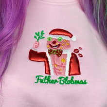 Load image into Gallery viewer, Father Blobmas Embroidered Christmas Sweatshirt