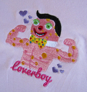 Mr Blobby Loverboy Embroidered Sweatshirt
