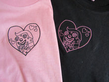 Load image into Gallery viewer, Mr Blobby Heart Tshirt Mini Dress