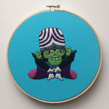 Load image into Gallery viewer, Mojo Jojo Powerpuff Girls Hand Embroidery