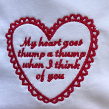 Load image into Gallery viewer, Thump a Thump Embroidered T-shirt